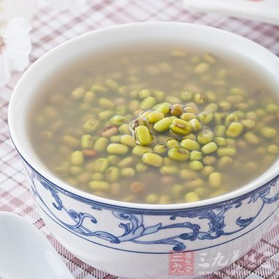 绿豆汤组成：绿豆100克