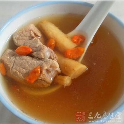 生地瘦肉湯