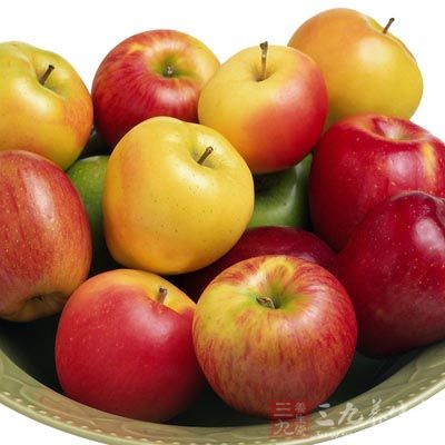 苹果富含纤维物质