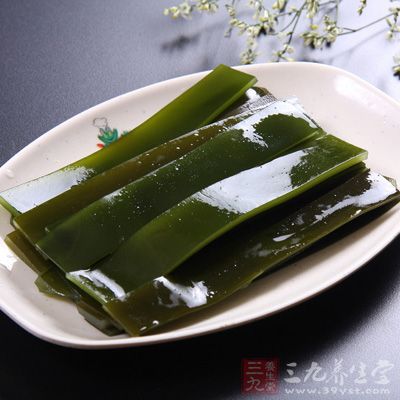 海带含有大量的膳食纤维