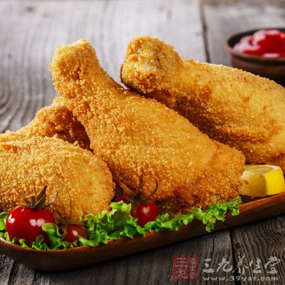 快餐食品中的油炸作物比較脆