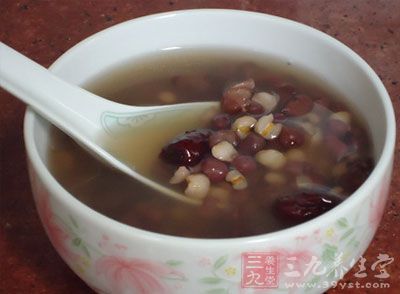 青小豆麦粥