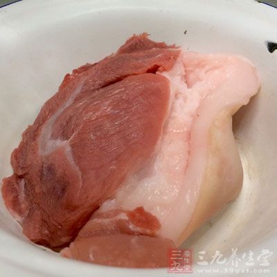 瘦猪肉、牛肉