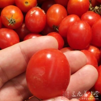 小番茄可以有效的排毒养颜