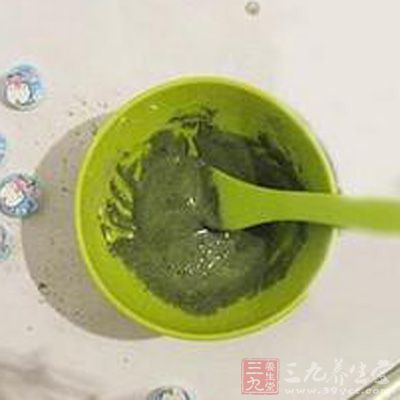 綠豆生菜面膜具有良好舒敏消炎、控油防痘功效