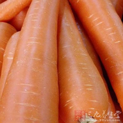 胡萝卜是秋季宜吃的时令蔬菜