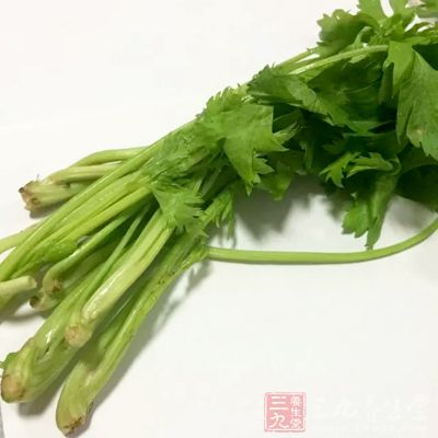 水芹菜的各种维生素、矿物质含量较高