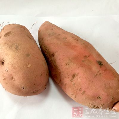 红薯中含有丰富的维生素
