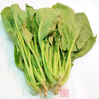 白烧菠菜原料：菠菜500克，盐、葱、姜、蒜、香油适量，粉芡15克，豆油25克