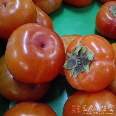 柿子能促进血液中乙醇的氧化