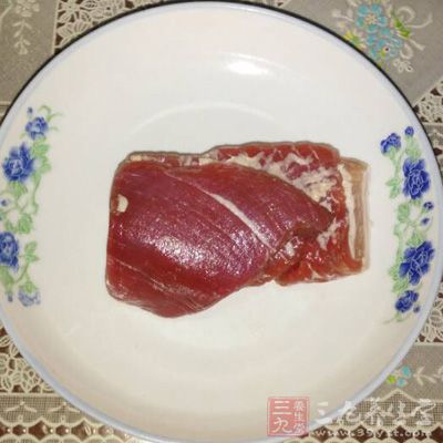 猪里脊肉250克