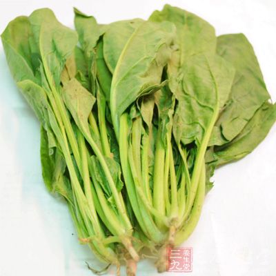 其他的绿色食物如菠菜