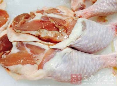 鸡肉(瘦)、青椒、红椒