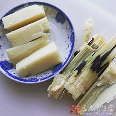 甘蔗性味甘，凉。入肺、胃经