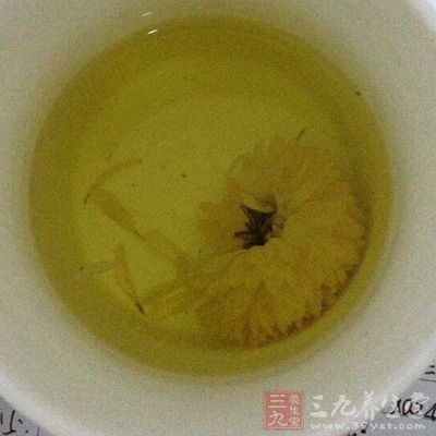 菊花对治疗眼睛疲劳、视力模糊有很好的疗效