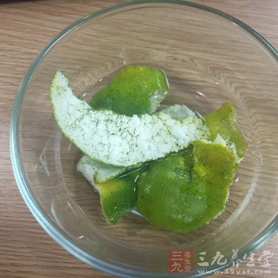 原料：茶葉、干橘皮各2克