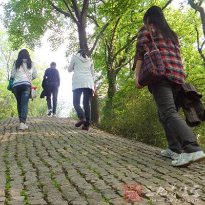 提供人们步行运动的专门场地