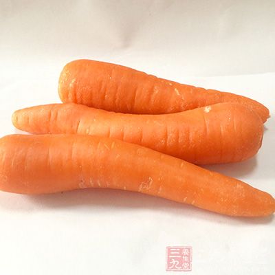 胡萝卜有健脾和胃、补肝明目、清热解毒的功效