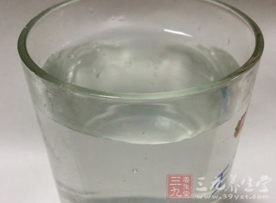 適量的清水