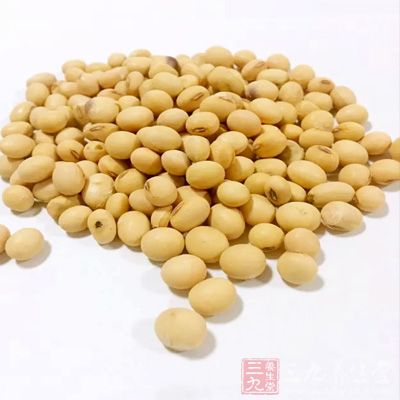 黄豆50粒先泡半小时