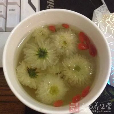 枸杞菊花茶