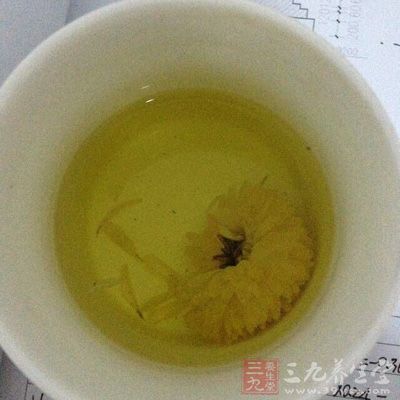 菊花茶，清火排毒