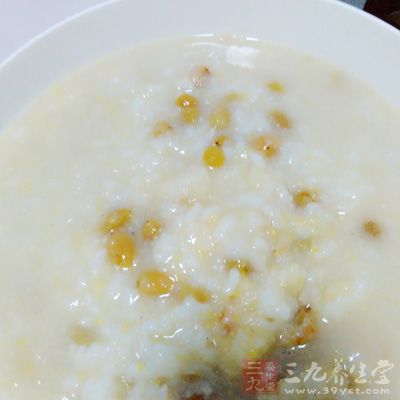 早餐绿豆粥1碗