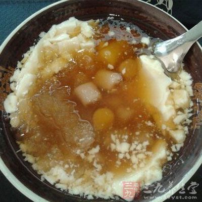 狗肝菜豆腐湯