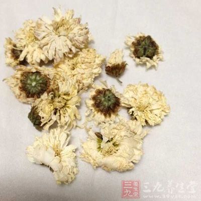 菊花：菊花明目解毒，降脂減肥