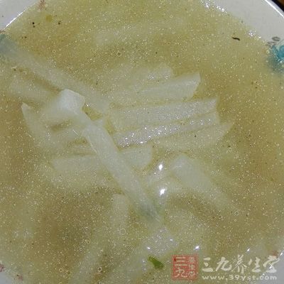 萝卜葱白治风寒咳嗽