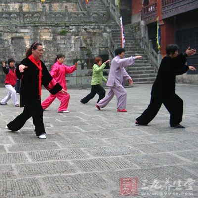 通过太极的练习能够加快我们身体的新陈代谢