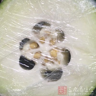 冬瓜薏米鸡脚煲绿豆汤