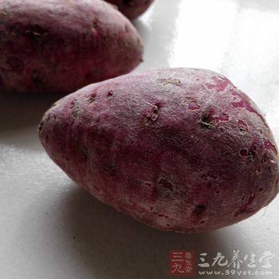 因为紫薯是一种营养十分丰富的食物，而且它所具有的保健作用也是非常多的