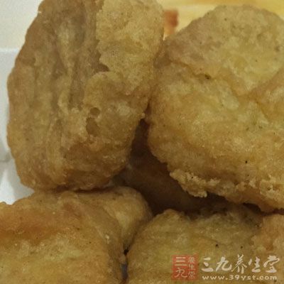 吃煎炸食物