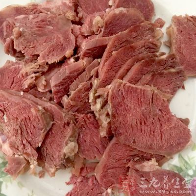 牛肉炖七成熟