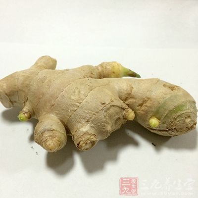 生姜能舒张毛细血管