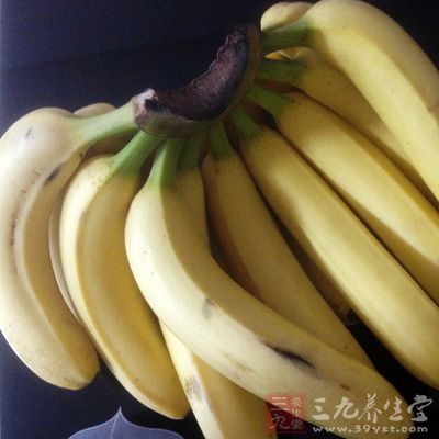 香蕉含有丰富的维生素B6