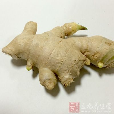 刺激性食物，如姜