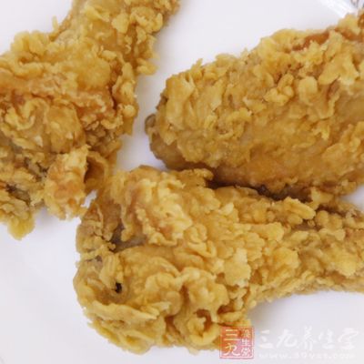 忌食脑、肝、肾、鱼及油炸食物