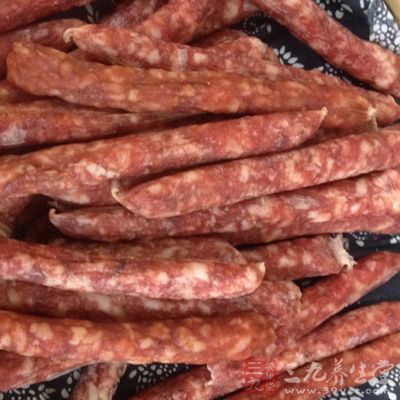 香肠对身体不好