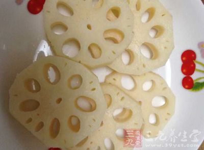 莲藕受到很多中国人的喜爱