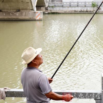 是捕捉魚類的一種方法。釣魚的主要工具有釣桿，魚餌