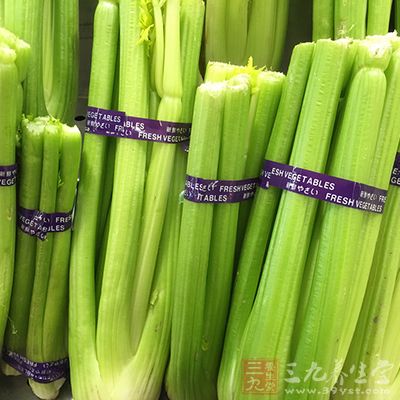 芹菜的热量值很低