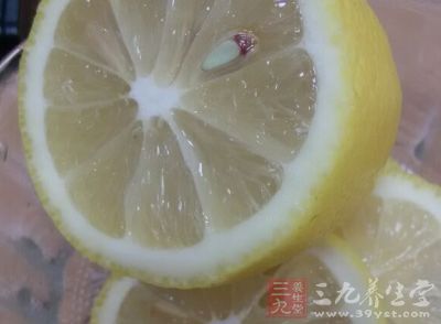 檸檬水的功效與作用