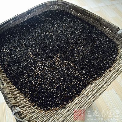 黑芝麻含有丰富的胱氨酸和维生素B和E 黑芝麻含有丰富的胱氨酸和维生素B和E