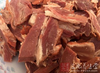 猪肉不可与牛肉同食