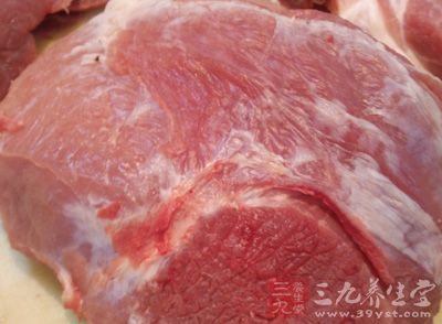 猪肉营养丰富含蛋白质、脂肪