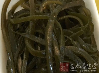 海帶是減少子宮出血的食物