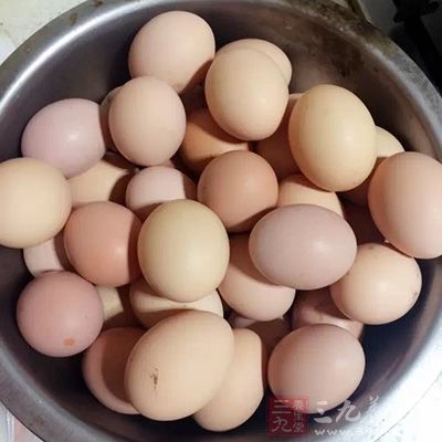 鸡蛋富含蛋白质