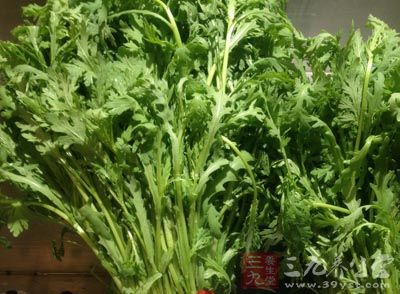 茼蒿的功效与作用 吃茼蒿能降血压-三九养生堂